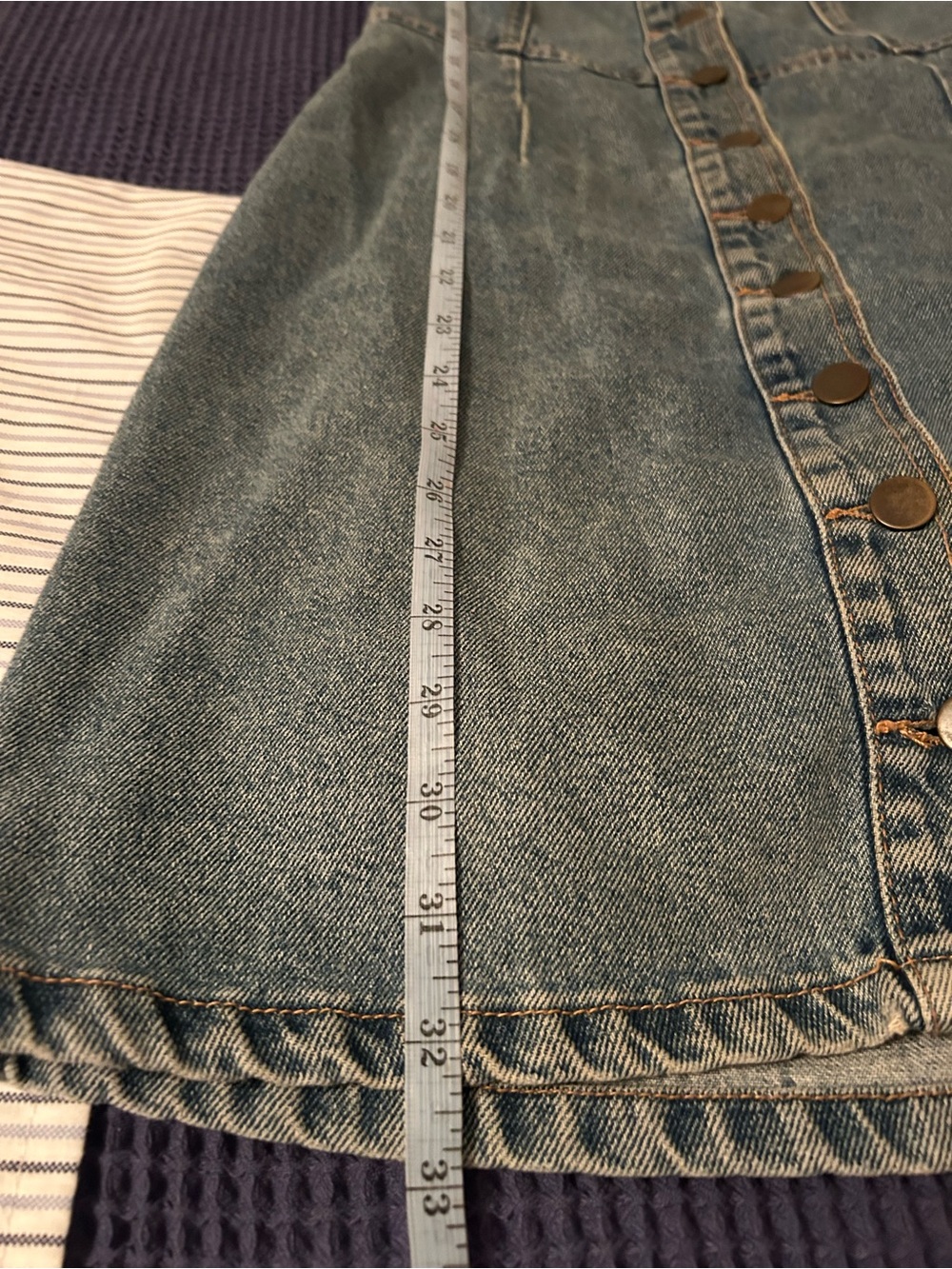 Urban Outfitters Light Blue Denim Dress - Picture 2 of 6